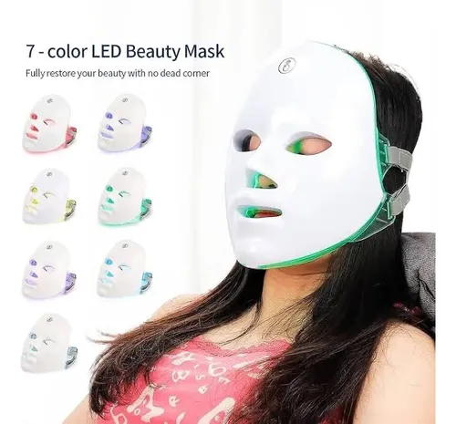 Foto de máscara facial branca